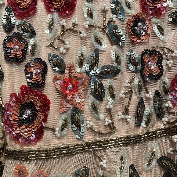 Mac Duggal Floral Sequin Gown - Picture 6 of 6